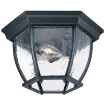 Acclaim Lighting 5602BK/SD - Flushmount Collection Ceiling-Mount 3-Light Outdoor Matte Black Light Fixture