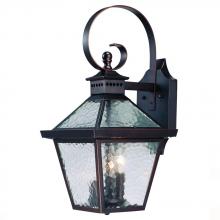 Acclaim Lighting 7672ABZ - Bay Street Collection Wall-Mount 3-Light Outdoor Architectural Bronze Light Fixture