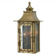 Acclaim Lighting 8302AB - St. Charles Collection Wall-Mount 2-Light Outdoor Aged Brass Light Fixture