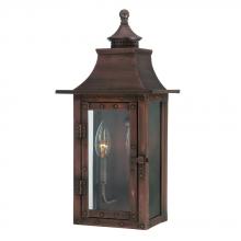 Acclaim Lighting 8302CP - St. Charles Collection Wall-Mount 2-Light Outdoor Copper Patina Light Fixture