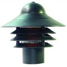 Acclaim Lighting 87BK - Mariner Collection Post-Mount 1-Light Outdoor Matte Black Light Fixture