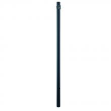 Acclaim Lighting 97BK - 7-ft Black Direct Burial Post With Photocell And Outlet