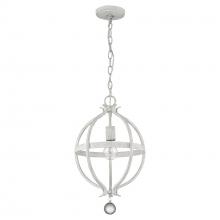 Acclaim Lighting IN11340CW - Callie 1-Light Country White Pendant