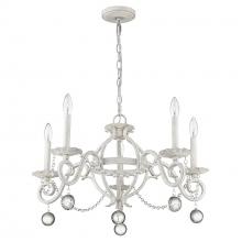 Acclaim Lighting IN11344CW - Callie 5-Light Country White Chandelier