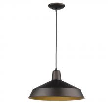 Acclaim Lighting IN31143ORB - Alcove Indoor 1-Light Pendant W/Metal Shade In Oil Rubbed Bronze