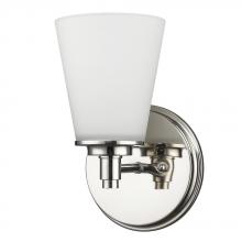 Acclaim Lighting IN41340PN - Conti Indoor 1-Light Sconce W/Glass Shade In Polished Nickel