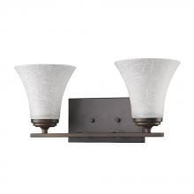 Acclaim Lighting IN41381ORB - Union Indoor 2-Light Bath W/Glass Shades In Oil Rubbed Bronze