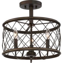 Quoizel RDY1714PN - Dury Semi-Flush Mount