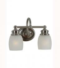 Mariana 628245 - Two Light Satin Nickel Bathroom Sconce