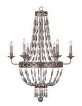 Mariana 980071 - Six Light Washed Stone Resin Up Chandelier