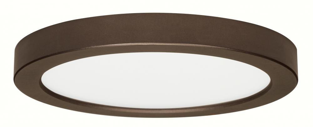 Blink - 18.5W- 9" Surface Mount LED - 2700K- Round Shape - Bronze Finish - 120V
