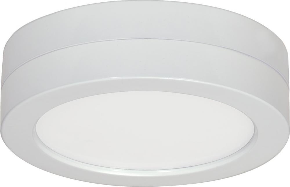 Blink - Battery Backup Module Housing - Only For Flush Mount LED Fixture - 7" Round - White