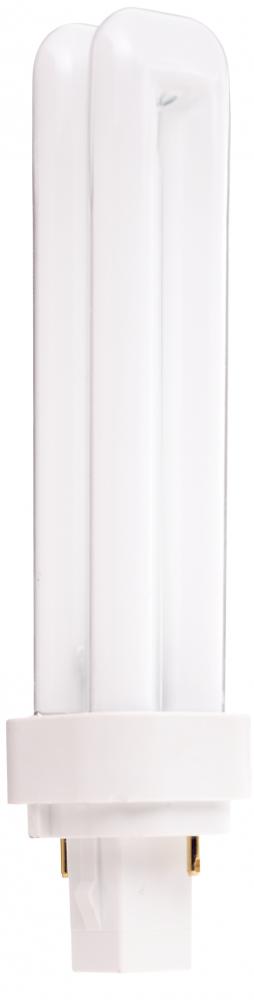 18 Watt; pin-based Compact Fluorescent; 3000K; 82 CRI; G24d-2 base