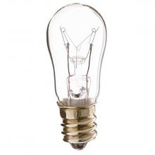 Satco Products Inc. S7812 - 12 Watt S6 Incandescent; Clear; 1500 Average rated hours; 30 Lumens; Candelabra base; 250 Volt