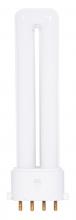 Satco Products Inc. S8363 - 7 Watt; pin-based Compact Fluorescent; 4100K; 82 CRI; 2G7 base