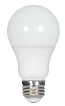 Satco Products Inc. S9832 - 5 watt; A19 LED; 3500K; Medium base; 220' beam spread; 120 volts