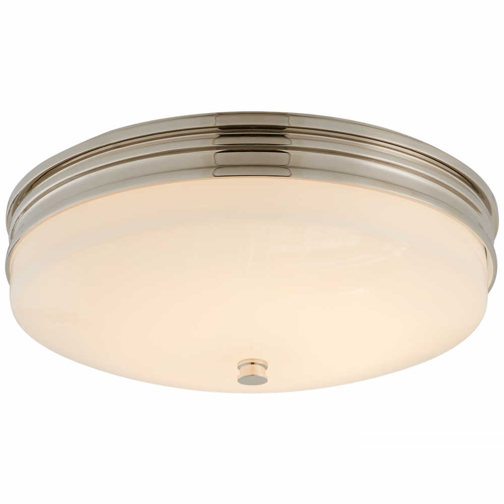 Launceton Small Flush Mount : CHC 4601PN-WG