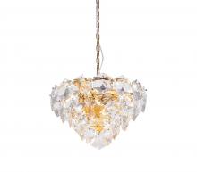 Bethel International GL432C20BR - Gold Chandelier