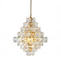 Bethel International GL437C24BR - Brass Chandelier