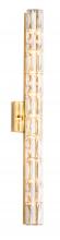 Bethel International MBC11031-760G - Wall Sconce Metal & Crystal