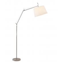 Bethel International MIA17F45W - Chrome Floor Lamp