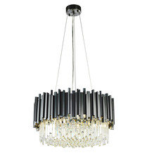 Bethel International MU10C22BLK - Black Chandelier