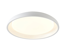 Bethel International SYM01FM24W - Matte White LED Flush Mounts