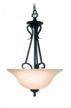 Woodbridge 22010-TBK - Black Up Pendant