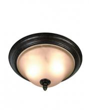 Woodbridge 31028-BOR - Bronze Bowl Flush Mount