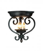 Woodbridge 36000-TOR - Bronze Cage Semi-Flush Mount