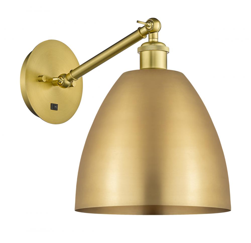 Bristol - 1 Light - 9 inch - Satin Gold - Adjustable Sconce