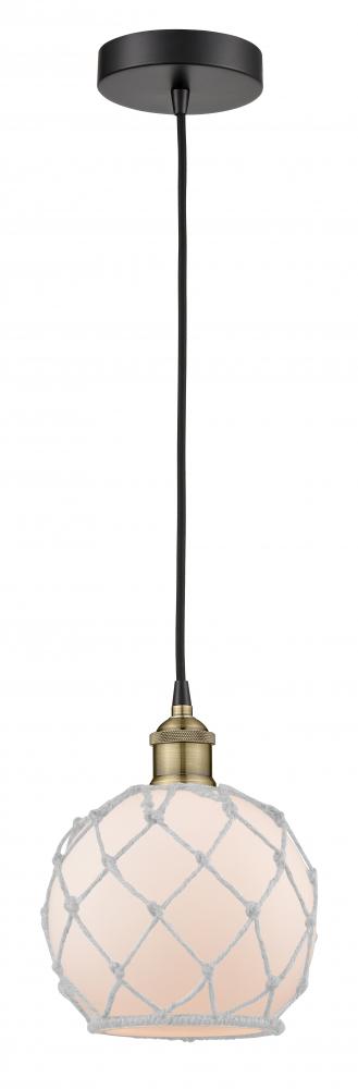 Edison - 1 Light - 8 inch - Black Antique Brass - Multi Pendant