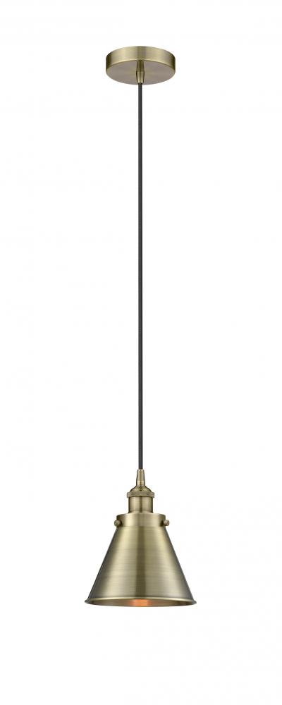 Edison - 1 Light - 8 inch - Antique Brass - Multi Pendant