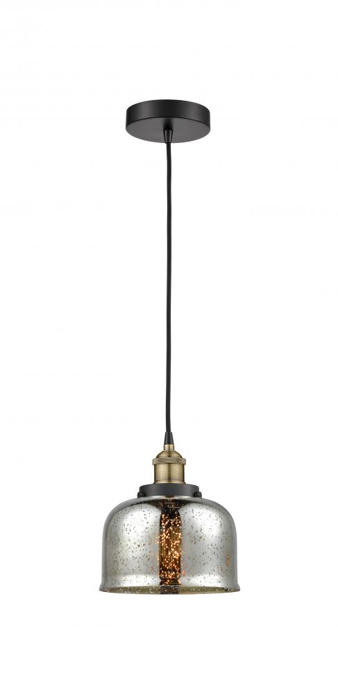 Cone - 1 Light - 8 inch - Black Antique Brass - Multi Pendant