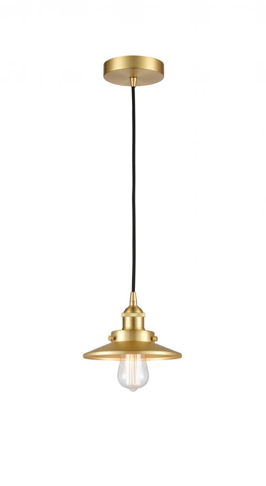 Edison - 1 Light - 8 inch - Satin Gold - Multi Pendant