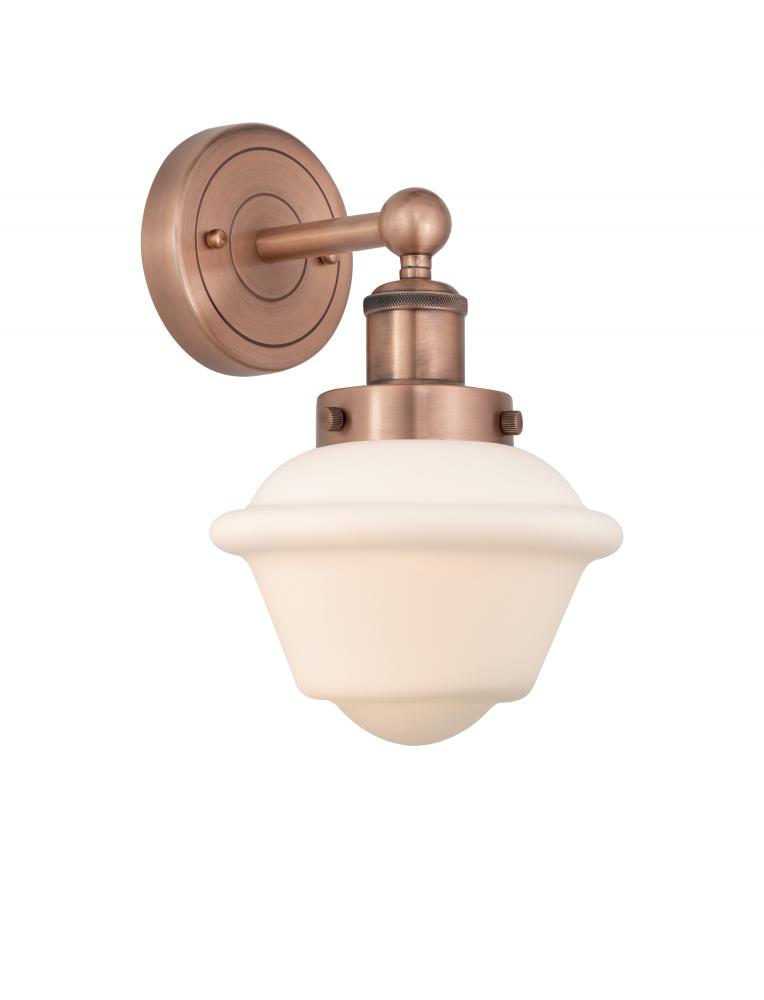 Oxford - 1 Light - 7 inch - Antique Copper - Sconce