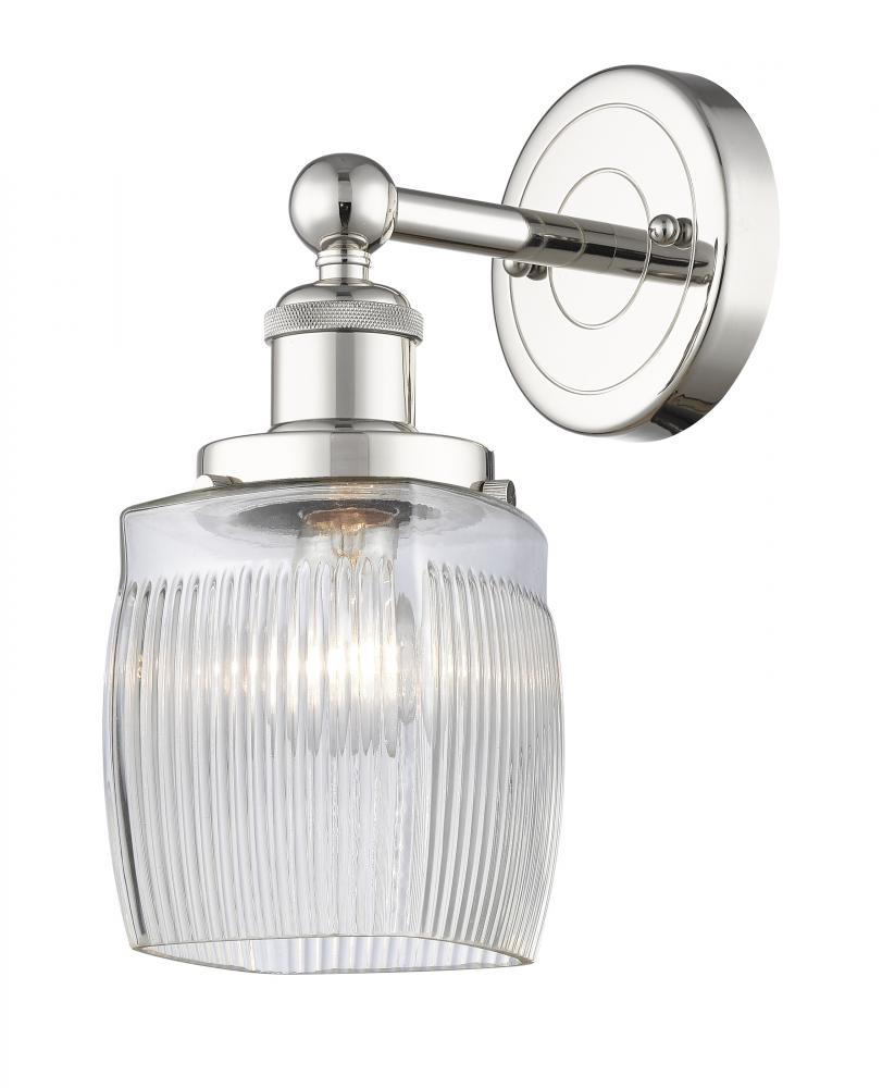 Colton - 1 Light - 6 inch - Polished Nickel - Sconce