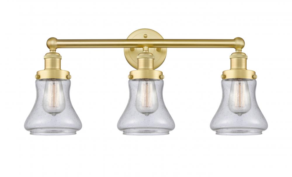 Bellmont - 3 Light - 24 inch - Satin Gold - Bath Vanity Light