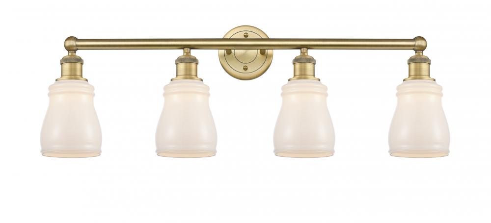 Ellery - 4 Light - 32 inch - Brushed Brass - Bath Vanity Light