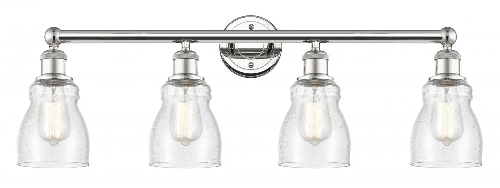 Ellery - 4 Light - 32 inch - Polished Nickel - Bath Vanity Light