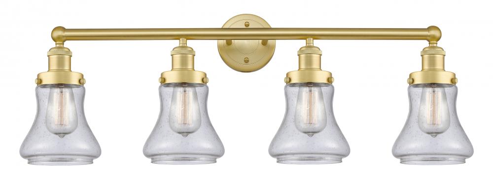 Bellmont - 4 Light - 33 inch - Satin Gold - Bath Vanity Light