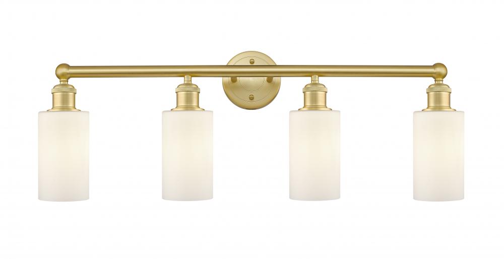 Clymer - 4 Light - 31 inch - Satin Gold - Bath Vanity Light