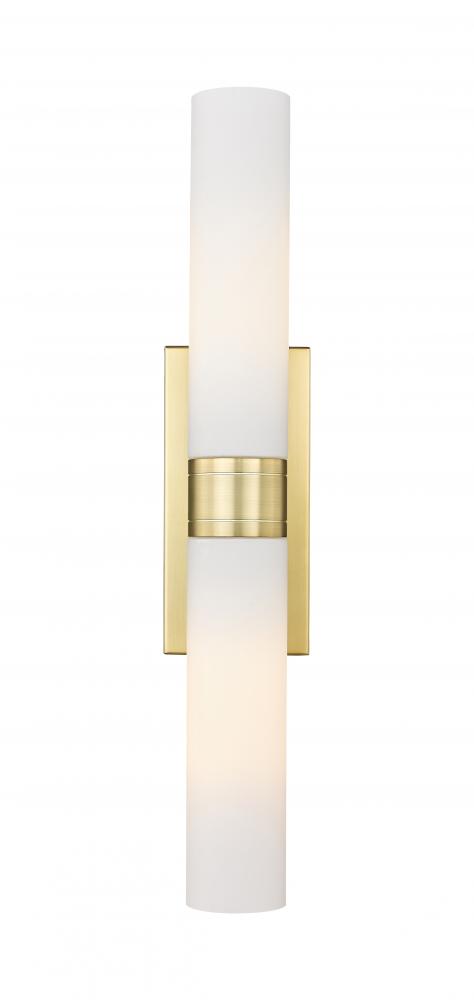 Boreas - 2 Light - 24 inch - Satin Gold - Bath Vanity Light
