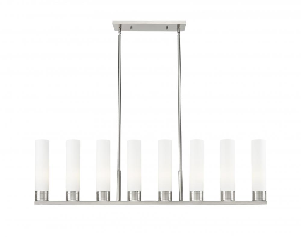 Boreas - 6 Light - 48 inch - Satin Nickel - Linear Pendant