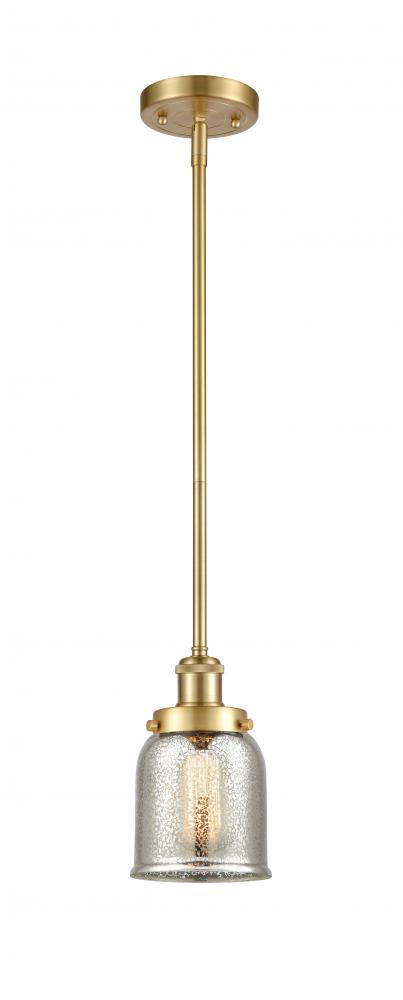 Bell - 1 Light - 5 inch - Satin Gold - Mini Pendant