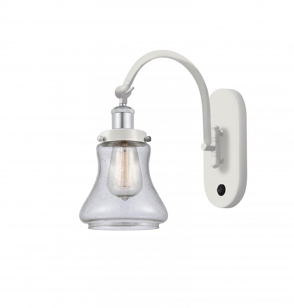 Bellmont - 1 Light - 7 inch - White Polished Chrome - Adjustable Swing Arm