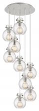 Innovations Lighting 119-410-1PS-PN-G410-8SDY - Newton Sphere - 9 Light - 22 inch - Polished Nickel - Cord hung - Multi Pendant