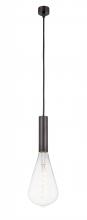 Innovations Lighting 198-1P-OB-BB125LED - Edison - 1 Light - 5 inch - Oil Rubbed Bronze - Cord hung - Mini Pendant