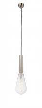 Innovations Lighting 198-1P-PN-BB95LED - Edison - 1 Light - 4 inch - Polished Nickel - Cord hung - Mini Pendant
