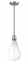 Innovations Lighting 200C-SN-BB164LED - Bare Bulb - 1 Light - 2 inch - Brushed Satin Nickel - Cord hung - Mini Pendant